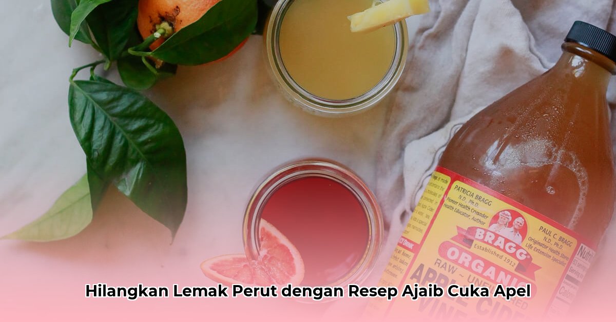 apple cider vinegar shot recipe for weight loss